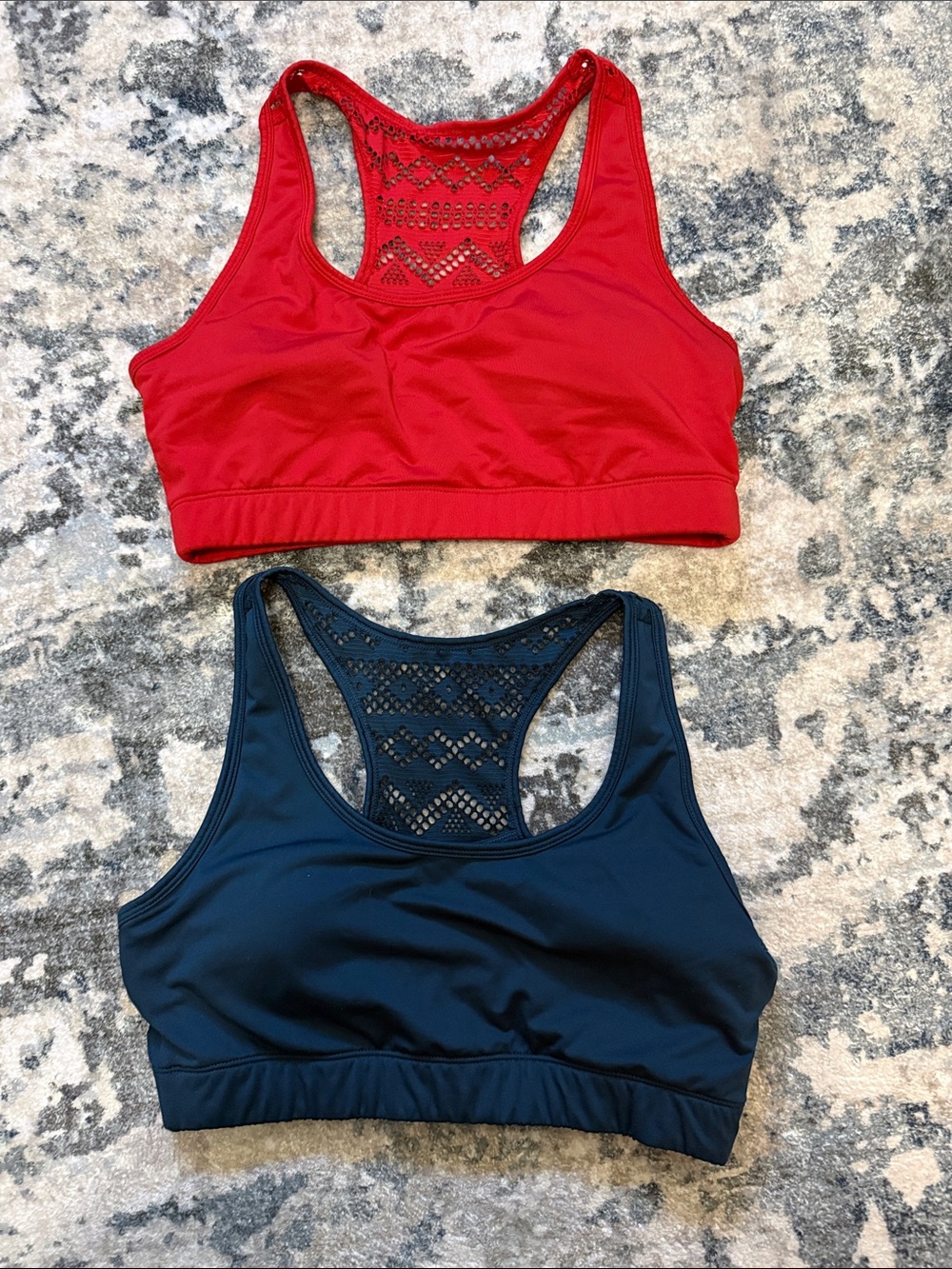 Women’s Zyia Racerback Lace-Back Sports Bras